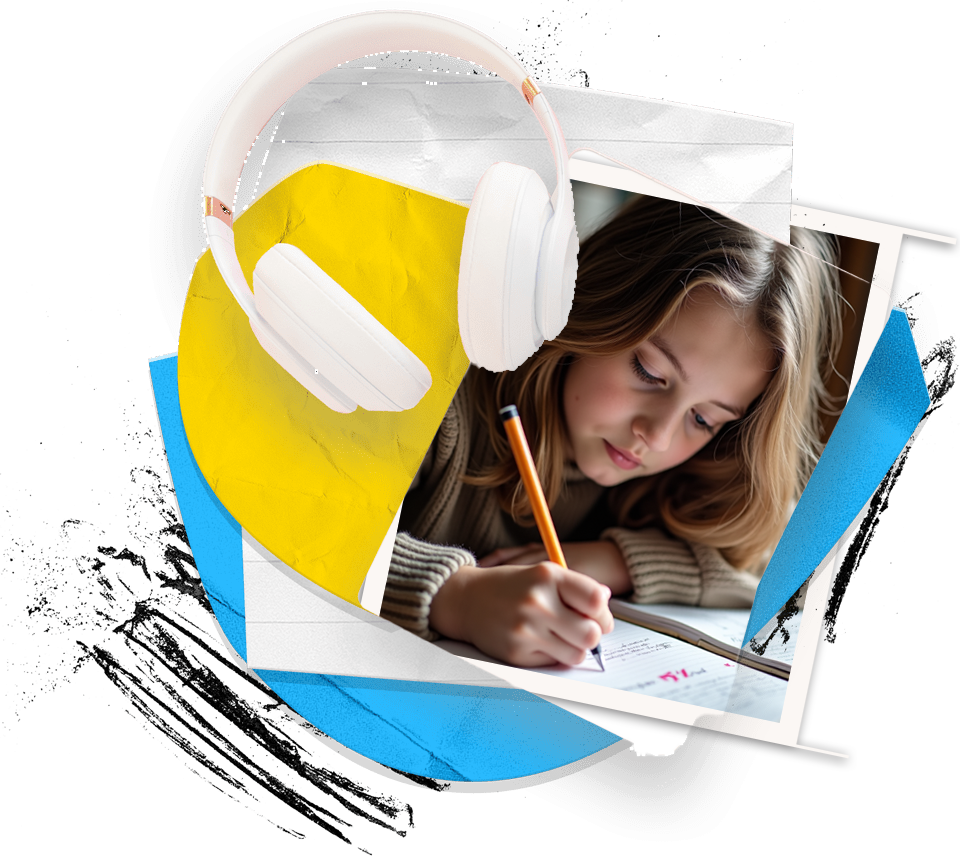 Student Writing Story